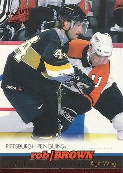 1999-00 Pacific - Red #335 Rob Brown Front