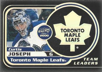 1999-00 Pacific - Team Leaders #26 Curtis Joseph Front