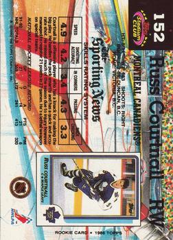 1992-93 Stadium Club #152 Russ Courtnall Back