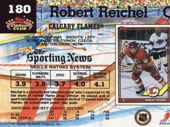 1992-93 Stadium Club #180 Robert Reichel Back