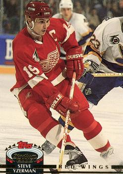 1992-93 Stadium Club #19 Steve Yzerman Front