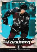 1999-00 Pacific Crown Royale - Card-Supials Minis #6 Peter Forsberg Front