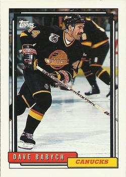1992-93 Topps #138 Dave Babych Front