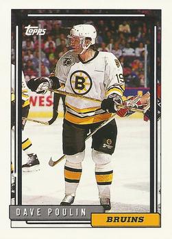 1992-93 Topps #155 Dave Poulin Front