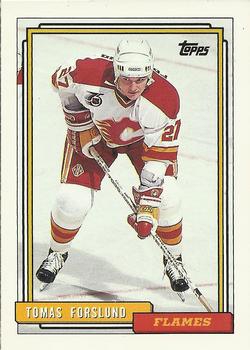 1992-93 Topps #186 Tomas Forslund Front