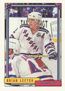 1992-93 Topps #293 Brian Leetch Front