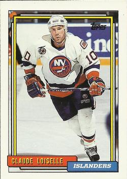 1992-93 Topps #338 Claude Loiselle Front