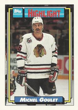 1992-93 Topps #347 Michel Goulet Front