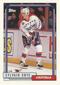 1992-93 Topps #428 Sylvain Cote Front