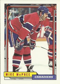 1992-93 Topps #45 Mike McPhee Front