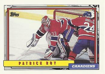 1992-93 Topps #508 Patrick Roy Front