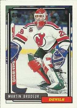 1992-93 Topps #513 Martin Brodeur Front