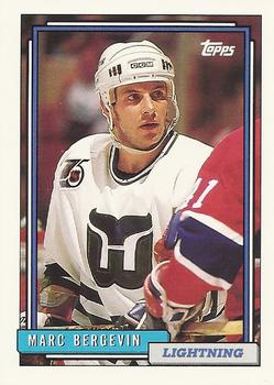 1992-93 Topps #61 Marc Bergevin Front