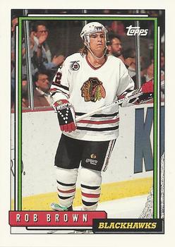 1992-93 Topps #72 Rob Brown Front