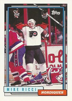 1992-93 Topps #86 Mike Ricci Front
