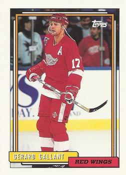 1992-93 Topps #92 Gerard Gallant Front