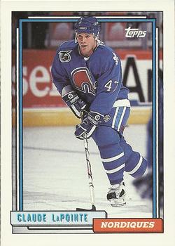 1992-93 Topps #94 Claude Lapointe Front