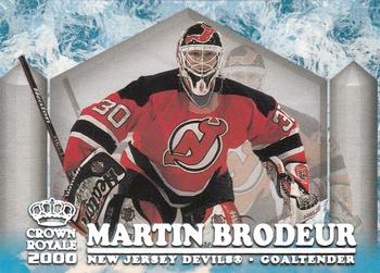 1999-00 Pacific Crown Royale - Ice Elite #16 Martin Brodeur Front