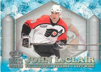 1999-00 Pacific Crown Royale - Ice Elite #19 John LeClair Front