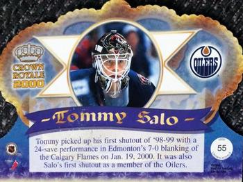 1999-00 Pacific Crown Royale - Limited Series #55 Tommy Salo Back