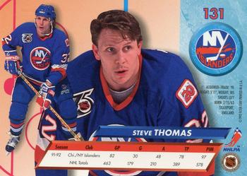 1992-93 Ultra #131 Steve Thomas Back