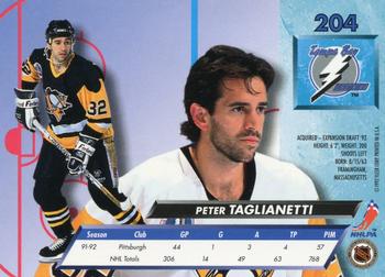 1992-93 Ultra #204 Peter Taglianetti Back
