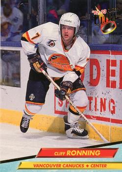 1992-93 Ultra #227 Cliff Ronning Front