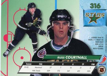 1992-93 Ultra #316 Russ Courtnall Back