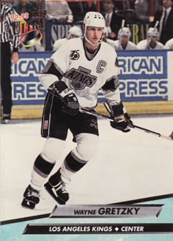 1992-93 Ultra #83 Wayne Gretzky Front