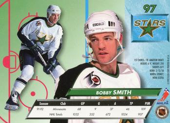 1992-93 Ultra #97 Bobby Smith Back
