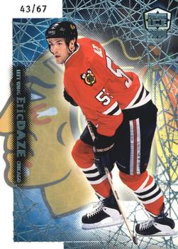 1999-00 Pacific Dynagon Ice - Blue #48 Eric Daze Front
