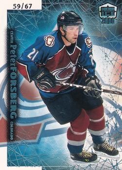 1999-00 Pacific Dynagon Ice - Blue #56 Peter Forsberg Front
