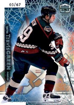 1999-00 Pacific Dynagon Ice - Blue #151 Travis Green Front