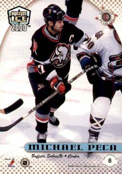 1999-00 Pacific Dynagon Ice - Checkmates American #8 Brett Hull / Michael Peca Back