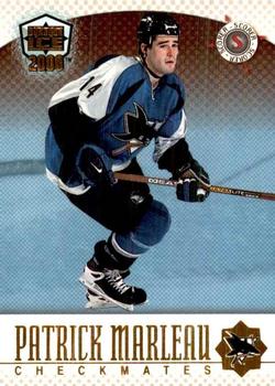 1999-00 Pacific Dynagon Ice - Checkmates American #14 Patrick Marleau / Owen Nolan Front
