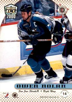 1999-00 Pacific Dynagon Ice - Checkmates Canadian #14 Owen Nolan Back