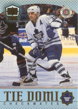1999-00 Pacific Dynagon Ice - Checkmates Canadian #15 Tie Domi Front