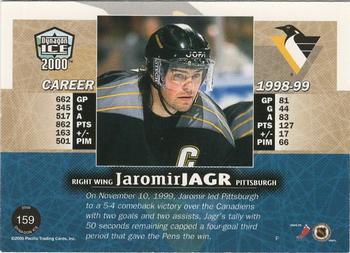 1999-00 Pacific Dynagon Ice - Copper #159 Jaromir Jagr Back