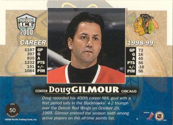 1999-00 Pacific Dynagon Ice - Gold #50 Doug Gilmour Back