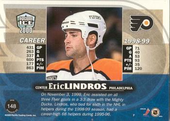 1999-00 Pacific Dynagon Ice - Gold #148 Eric Lindros Back