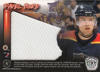 1999-00 Pacific Dynagon Ice - Lamplighter Net-Fusions #6 Pavel Bure Back