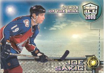 1999-00 Pacific Dynagon Ice - Lords of the Rink #6 Joe Sakic Front