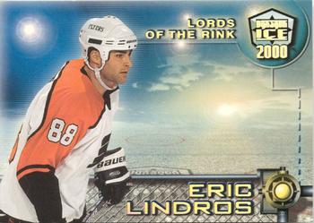 1999-00 Pacific Dynagon Ice - Lords of the Rink #9 Eric Lindros Front