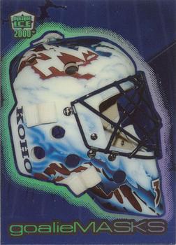 1999-00 Pacific Dynagon Ice - Masks Holographic Blue #6 Patrick Roy Front