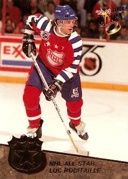1992-93 Ultra - NHL All-Stars #11 Luc Robitaille Front