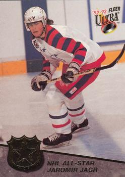 1992-93 Ultra - NHL All-Stars #6 Jaromir Jagr Front