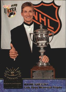 1992-93 Ultra - Award Winners #6 Wayne Gretzky Front