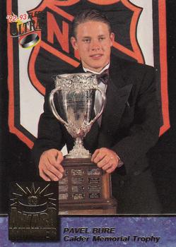 1992-93 Ultra - Award Winners #9 Pavel Bure Front