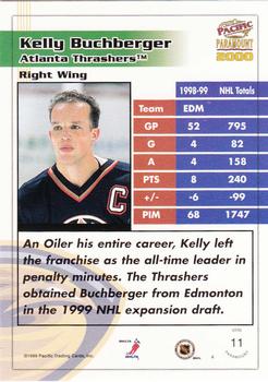 1999-00 Pacific Paramount - Copper #11 Kelly Buchberger Back