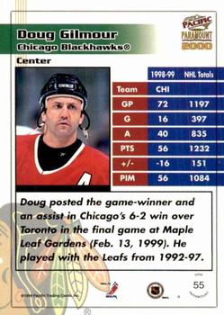 1999-00 Pacific Paramount - Copper #55 Doug Gilmour Back